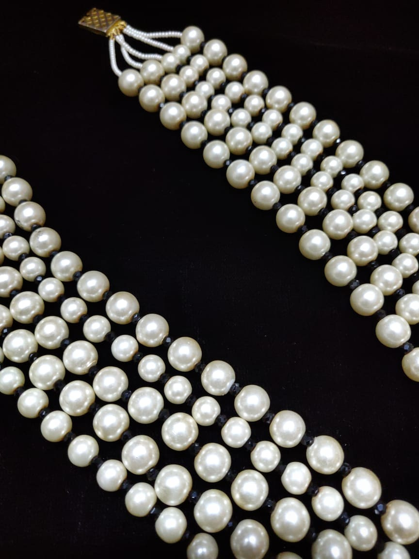 Ocean Pearl 5 String Necklace StoreCha